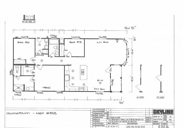 2024 Skyline Sunset Ridge FQ K594-H Manufactured Home