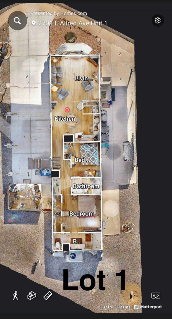 Floor plan of home