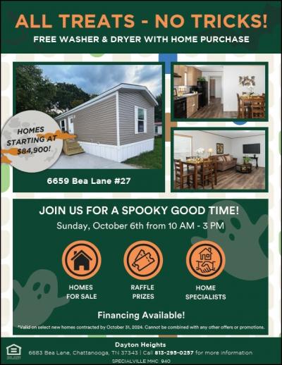 Mobile Home at 6678 Bea Lane #2 Hixson, TN 37343