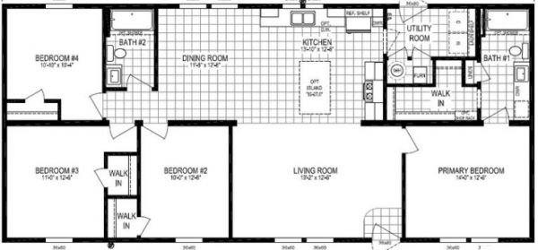 2024 Clayton 81RDH28604B Mobile Home