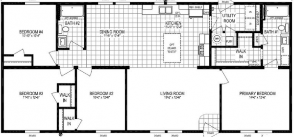 2024 Clayton 81RDH28604B Mobile Home