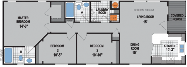 2025 Skyline 4608-CTC Mobile Home