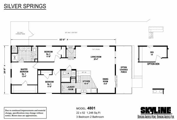 2023  Skyline Model LE4801  Home