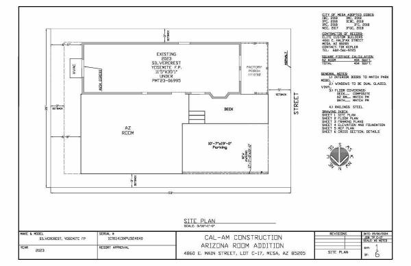 2023 Silvercrest Yosemite Mobile Home