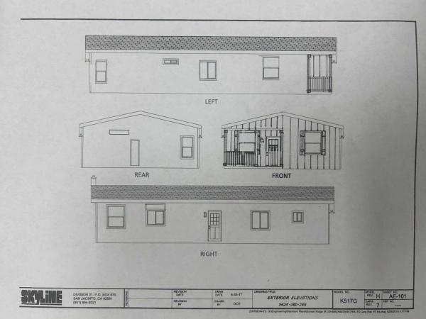 2024 Skyline K517G Sunset Ridge Manufactured Home