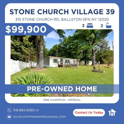 Mobile Home at 315 Stone Church Village #39 Ballston Spa, NY 12020