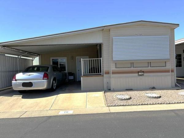 Photo 1 of 2 of home located at 702 S. Meridian Rd. # 0076 Apache Junction, AZ 85120