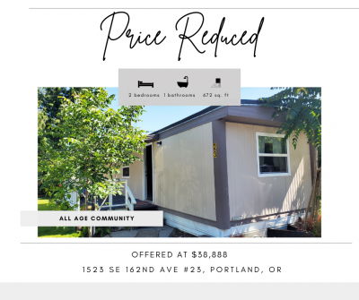 Mobile Home at 1523 SE 162nd Ave #23 Portland, OR 97233