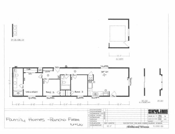 2024 Skyline amber cove  Manufactured Home