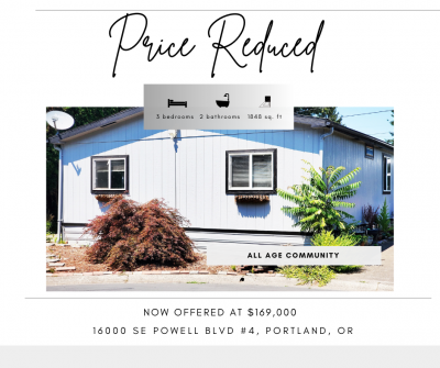 Mobile Home at 16000 SE Powell Blvd #4 Portland, OR 97236