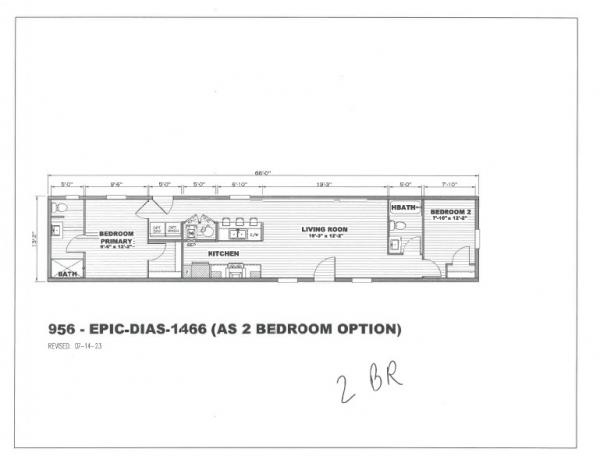 Floor plan of home