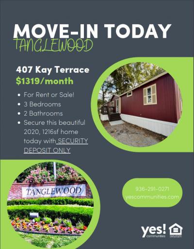 Mobile Home at 407 Kay Terrace Huntsville, TX 77340