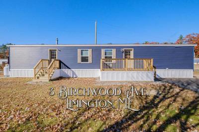 Mobile Home at 3 Birchwood Drive Limington, ME 04049