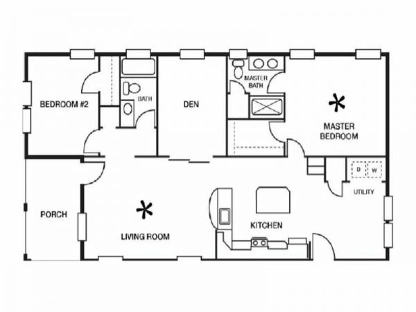 2023 Clayton - Richfield *Ashville w/ Den Mobile Home