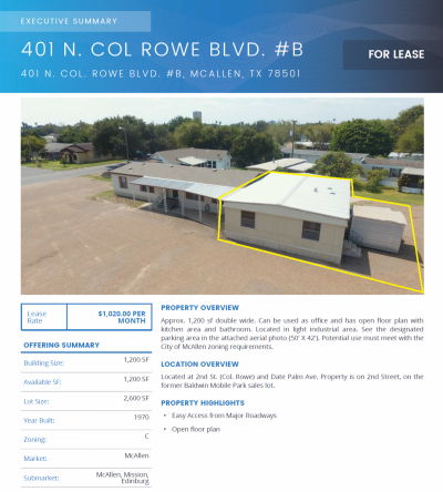 Mobile Home at 400 Datepalm Ave McAllen, TX 78501