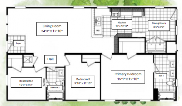 2024 Champion The Carlyle Manufactured Home