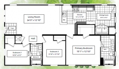 Mobile Home at 90 Hillside Drive Avon, NY 14414