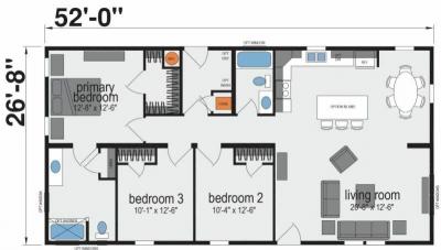 Mobile Home at 13620 Hawaii Ave Lot 050 Eagle, MI 48822