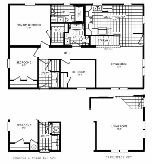 2025 Clayton Legend 518 Manufactured Home