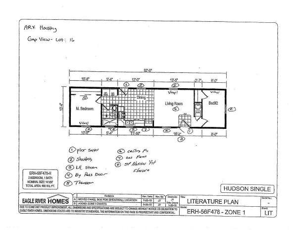 Photo 1 of 1 of home located at Gap View Mobile Home Park Lot 16 Walnutport, PA 18088