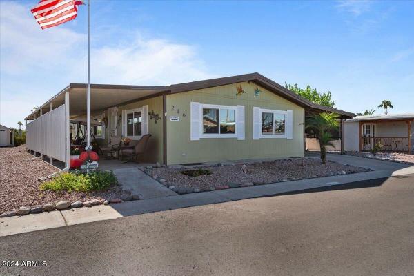 1984 Golden West Home Doublewide / Ground Set  Manufactured Home