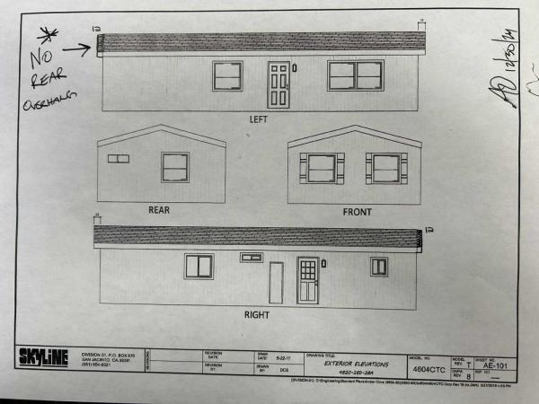 2025 Skyline Amber Cove 4604 CTC Manufactured Home