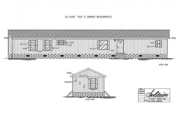 2022 Elliott Mobile Homes Solitaire Mobile Home