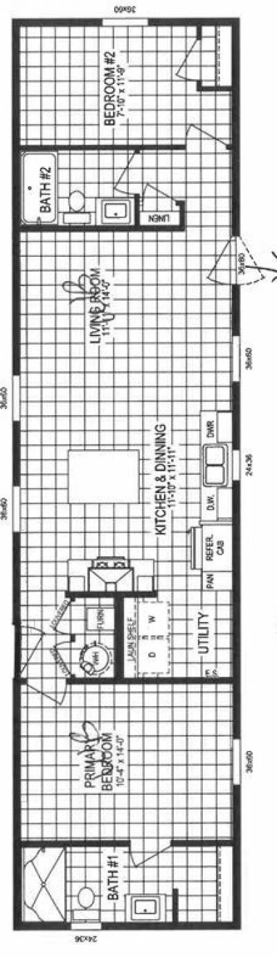 Mobile Home at 62430 Locust Rd Lot 58 South Bend, IN 46614