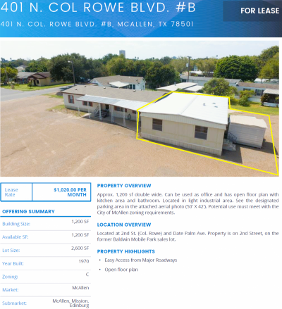 Mobile Home at 400 Datepalm Ave McAllen, TX 78501