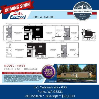 Mobile Home at 621 Calawah Way #38 Forks, WA 98331