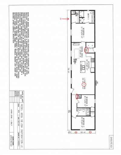 Mobile Home at 1201 Cr 15 Lot# 121 Elkhart, IN 46516