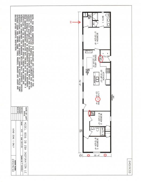 Photo 1 of 1 of home located at 1201 Cr 15 Lot# 121 Elkhart, IN 46516