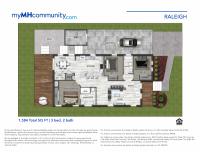 2025 Champion - Lake City Raleigh w/ Rear Porch - NWM Mobile Home