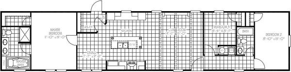 Floor plan of home