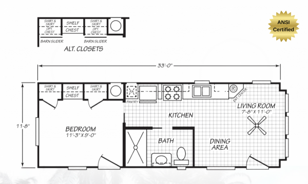 2025 Chariot Eagle EG12341C Manufactured Home