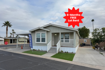 Mobile Home at 5950 W Missouri Ave Lot #150 Glendale, AZ 85301