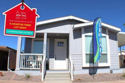 Mobile Home at 3300 E. Broadway Rd. #243 Mesa, AZ 85204