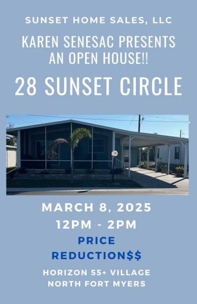 Mobile Home at 28 Sunset Court North Fort Myers, FL 33903