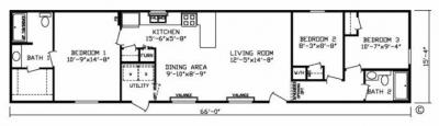 Mobile Home at 6176 College Avenue Lot Cg6176 Saginaw, MI 48604