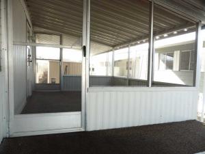 Screened deck