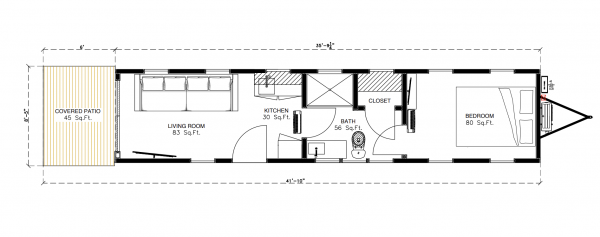 2025 Pine Hill Key West Mobile Home