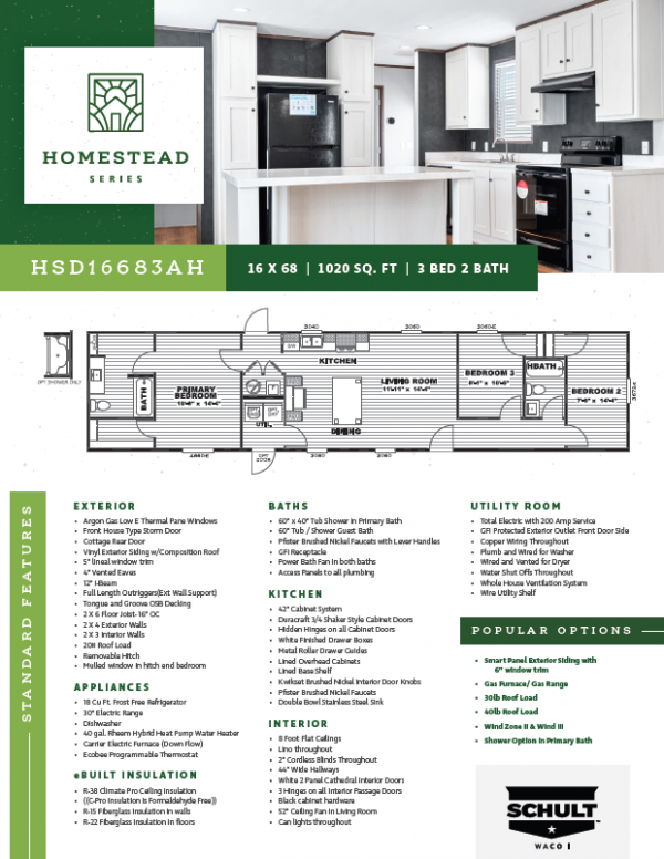 2024 Clayton - Waco Manufactured Home