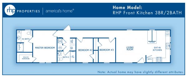Floor plan of home