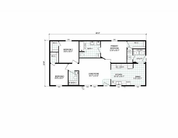2025 Clayton 95PLH24483A Mobile Home