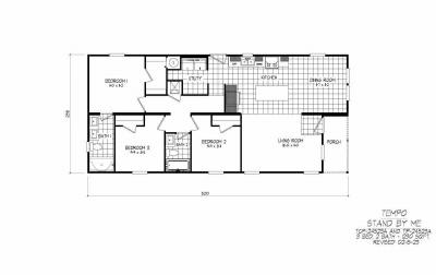 Photo 2 of 3 of home located at 9302 E Broadway Rd #109 Mesa, AZ 85208