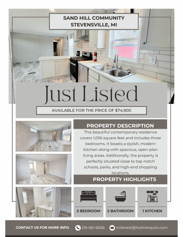 Photo 1 of 1 of home located at 5080 Saint Joseph Ave Lot 79 Stevensville, MI 49127