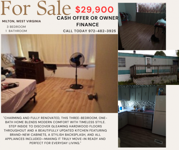 1980  Mobile Home For Sale