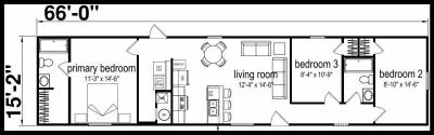 Mobile Home at 1 Thorn Locust Lane, #156 London, OH 43140