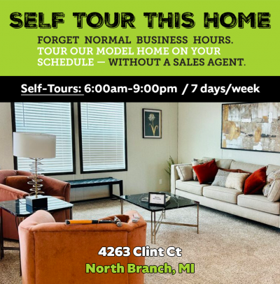 Mobile Home at 4263 Clint Court (Lot #67) North Branch, MI 48461