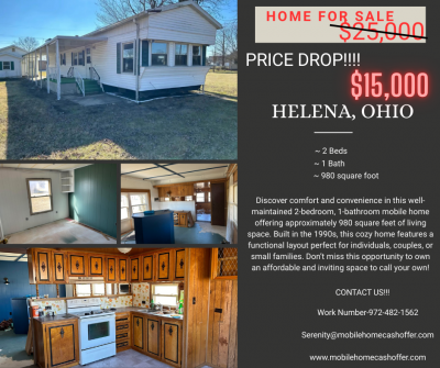 Mobile Home at 259 Main St Helena, OH 43435